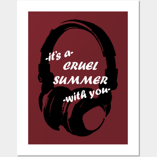 Cruel Summer: Headphones 1 Posters and Art